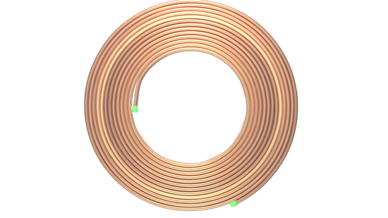 Труба медная 12,7x0,81x50000мм (1/2"х0,032") Refpipe Strong SPL-12081-50RS SPL-12081-50RS