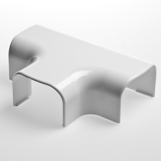 Тройник накладной 90 град. для РКК-74х55 (белый) ТРН-74х55 ТРН-74х55