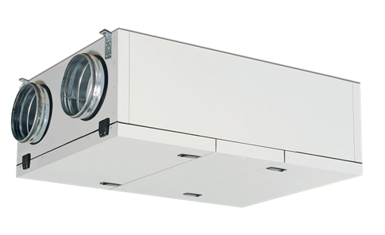 Компактная приточно-вытяжная вентиляционная установка с роторным рекуператором серии SUPREMO EC RCL 400R.PE EC RCL 400R.PE EC
