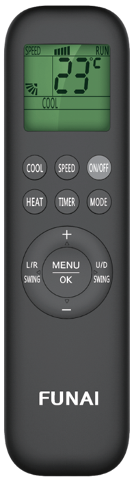 ИК пульт для полупромышленных сплит-систем DRAGON и мульти-сплит систем ORIGAMI KODO RC-01 RC-01