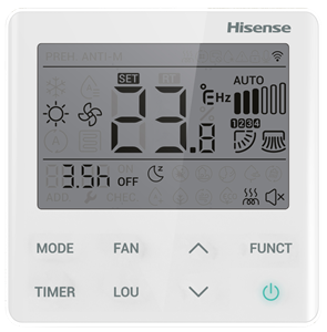 Индивидуальный проводной пульт YXE-E01U(E) YXE-E01U(E)